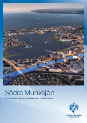 Framsida broschyr Södra Munksjön. 